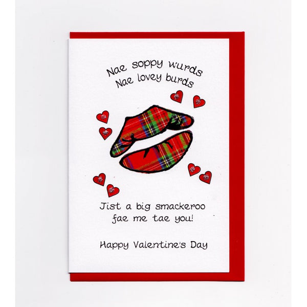 Scottish Valentine Card 