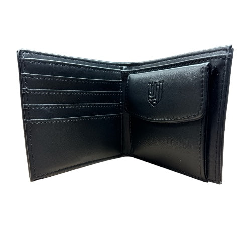Harris Tweed Black and Grey Herringbone wallet