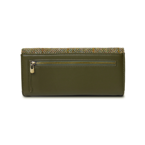 Harris Tweed Chestnut herringbone Purse