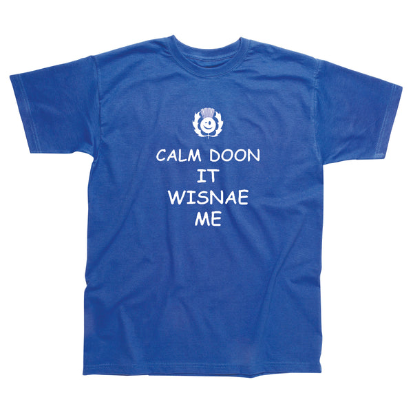 Calm Doon Scotland Blue T-shirt