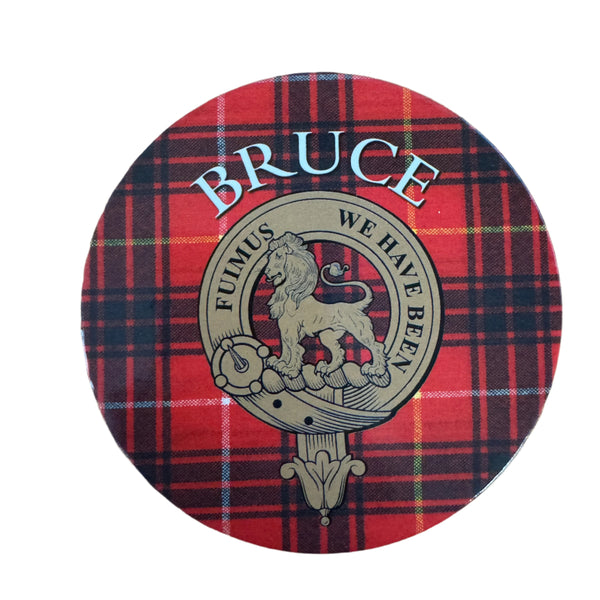 Clan Crest Coaster Bruce