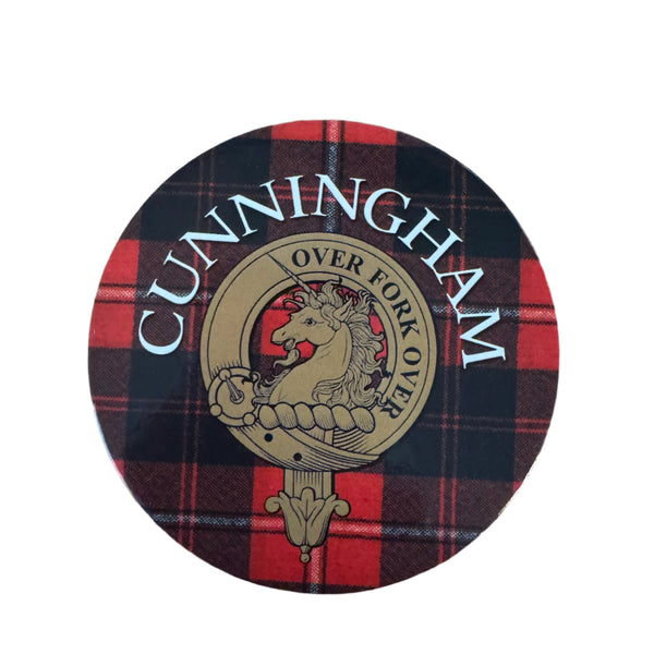 Clan Crest Coaster Cunningham
