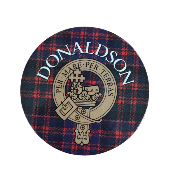 Clan Crest Coaster Donaldson