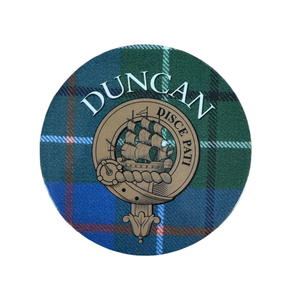 Clan Crest Coaster Duncan