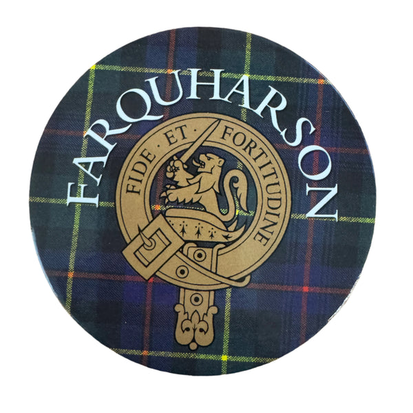 Clan Crest Coaster Farquharson