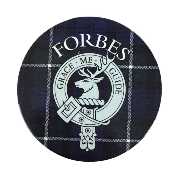Clan Crest Coaster Forbes
