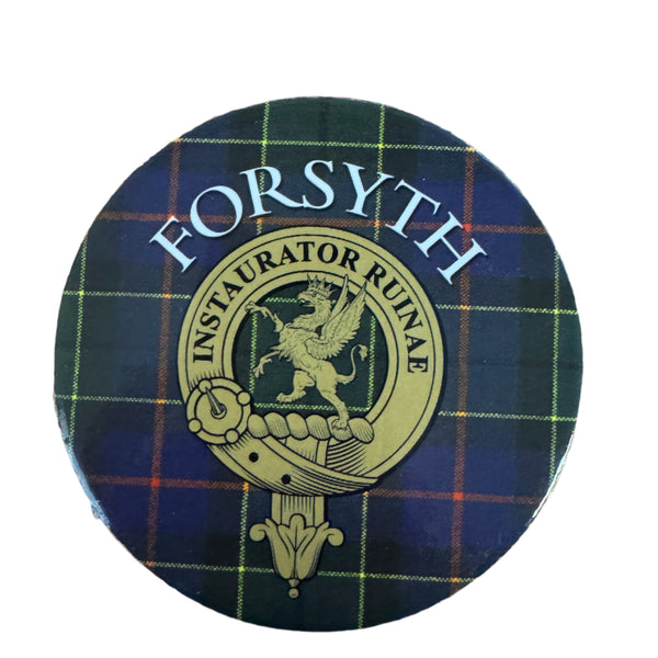 Clan Crest Coaster Forsyth