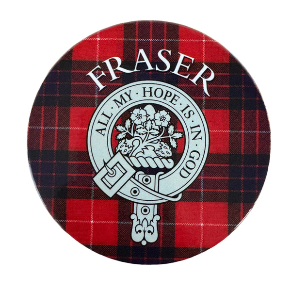 Clan Crest Coaster Fraser