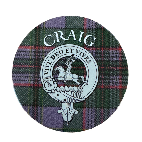 Clan Crest Coasters Craig