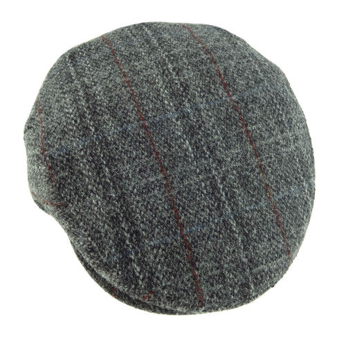 Harris Tweed Cap Grey Check