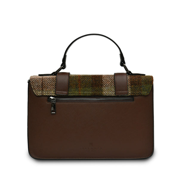 Harris Tweed Chestnut Tartan Bag