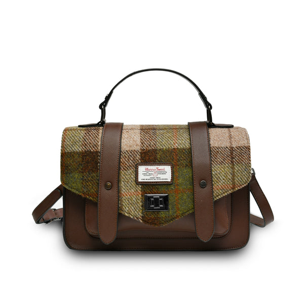 Harris Tweed Chestnut Tartan Bag