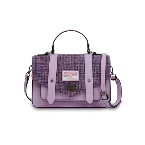 Harris Tweed Violet Bag