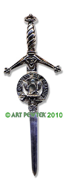 Johnstone Clan Crest Kilt Pin