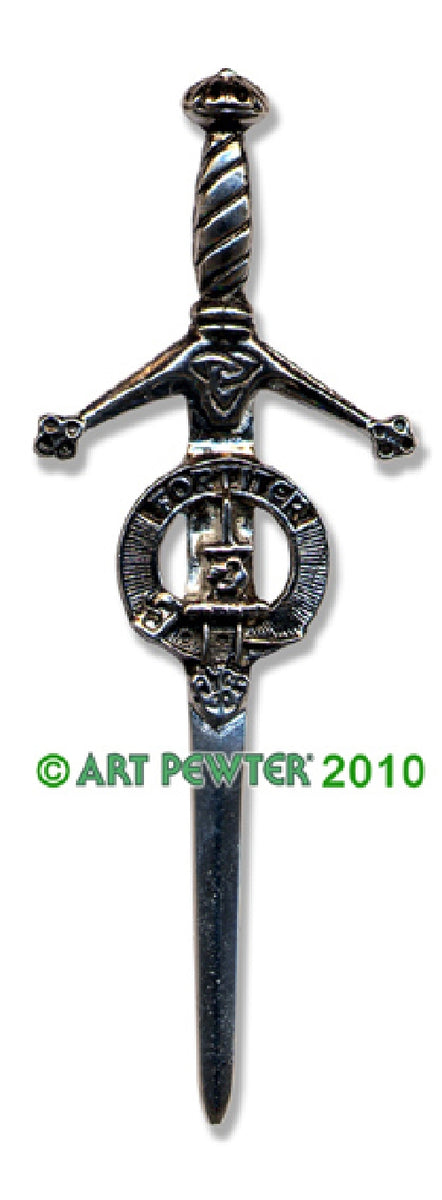 Clan Crest Kilt Pin Made In Scotland M – Tartan Plus Tweed Ltd