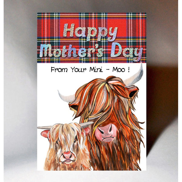 Mothers Day Card Mini Moo MD09
