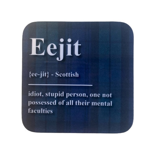 Tartan Banter Scottish Coaster