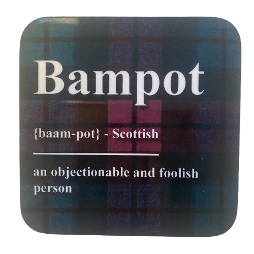Tartan Banter Scottish Coaster