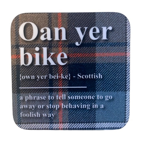 Tartan Banter Scottish Coaster