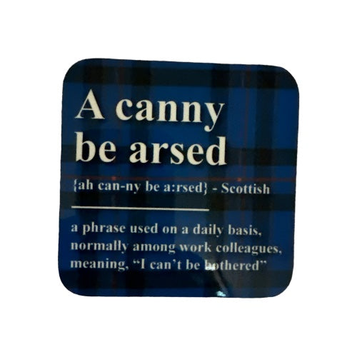 Tartan Banter Scottish Coaster