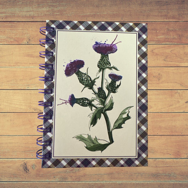 Wild Thistle Notebook