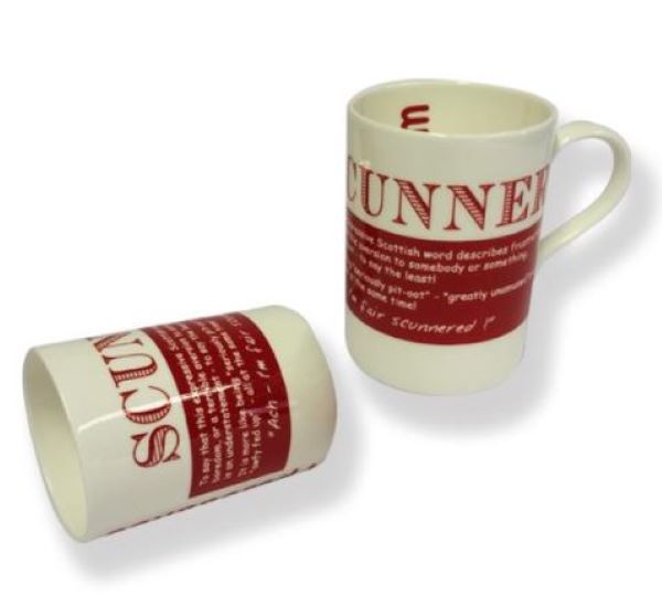 Bone China Mugs - Scottish Words 12 Designs