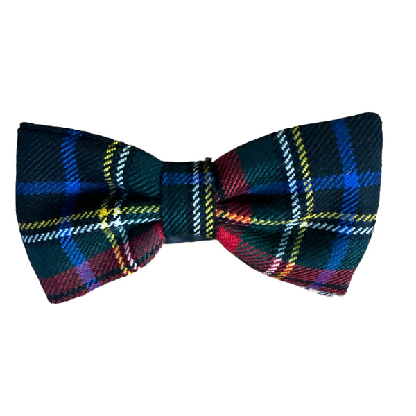 Tartan Bow Tie Black Stewart