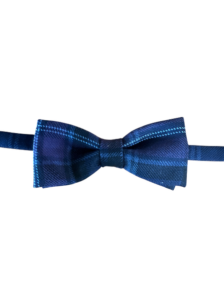 Tartan Bow Tie Scottish Thistle