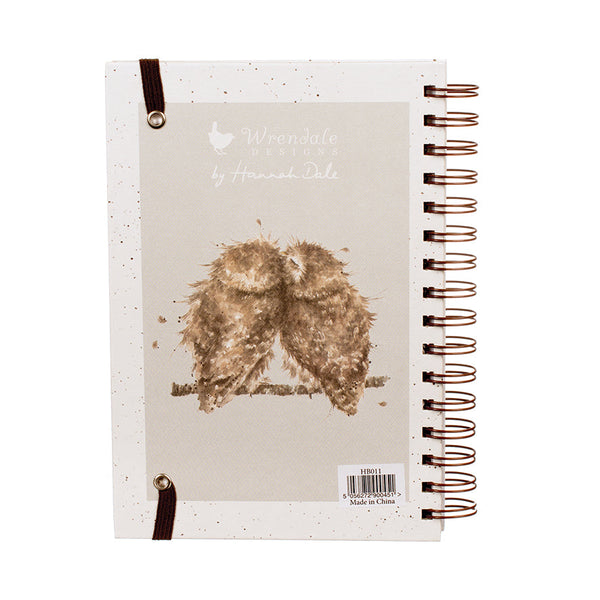 Wrendale Spiral Bound Notebook Owl