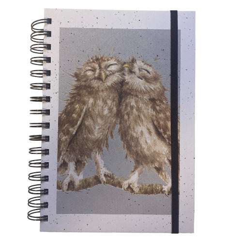 Wrendale Spiral Bound Notebook Owl