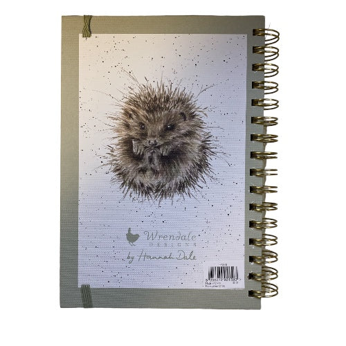 Wrendale Spiral Bound Notebook hedgehog