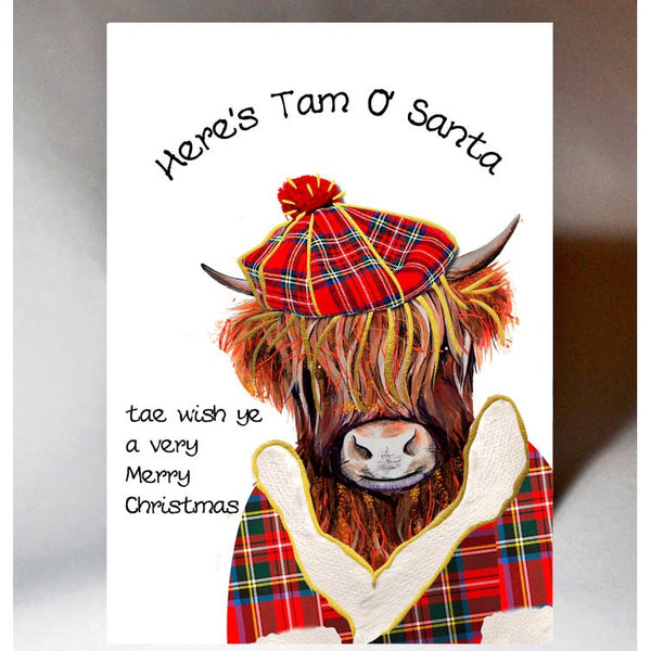 Here's Tam O' Santa  Scottish Christmas XM138