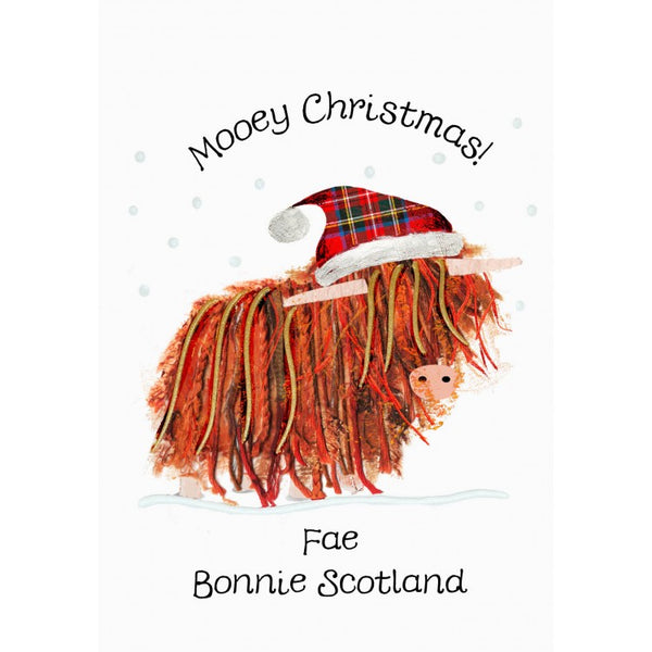 Mooey Christmas Fae Bonnie Scotland XM154