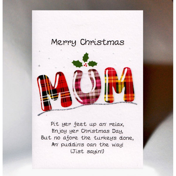 Merry Christmas Mum Card XM43