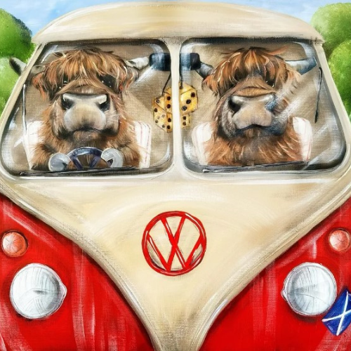 Camper Coo mounted wall art