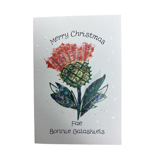 Christmas Wishes Scottish Card - Wee Wishes