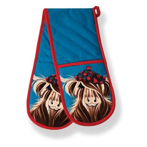 Scottish Themed Double Oven Gloves - 9 Designs