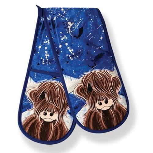Scottish Themed Double Oven Gloves - 9 Designs