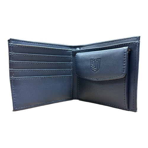 Harris Tweed Navy Herringbone wallet