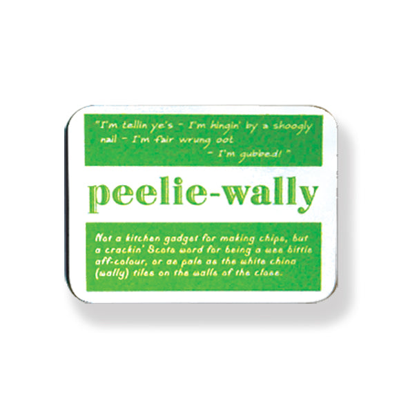 Scottish Dialect Words Coasters Selection by D&C Supplies (12 options)