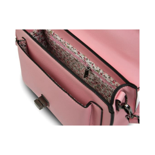 Harris Tweed Pink Blue Bag