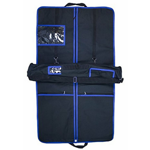 Kilt Bag and Roll Combo Set - Blue Trim