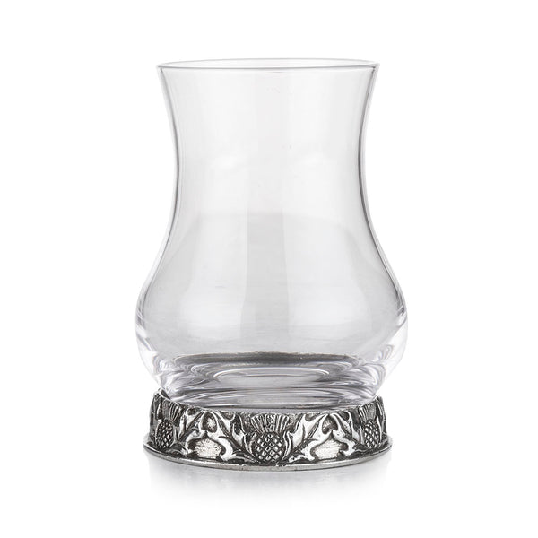 Thistle Whisky Tasting Pewter Glass