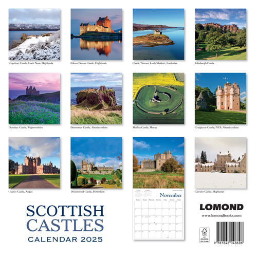 2025 Scottish Castles Calendar