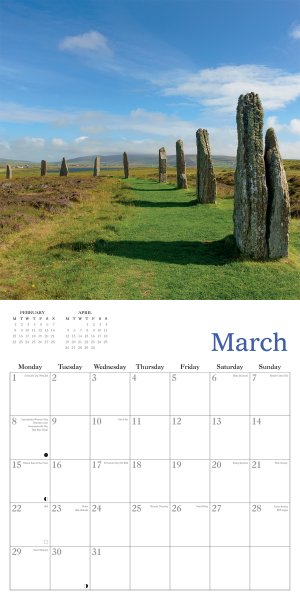 2027 Calendar Scotland