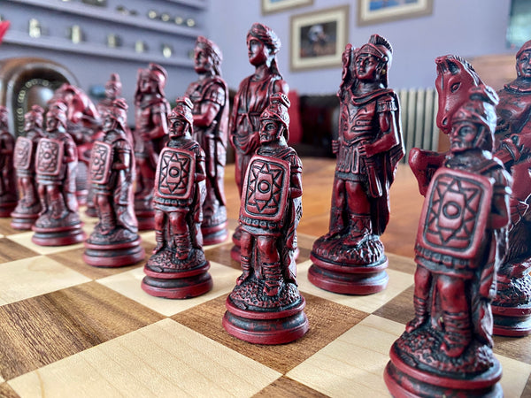 Berkely Red Chess Set
