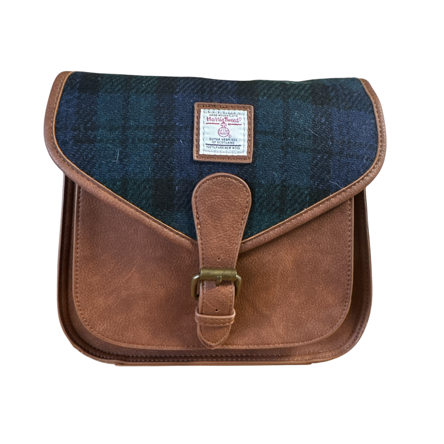 Harris Tweed Large Saddle Bag 8320
