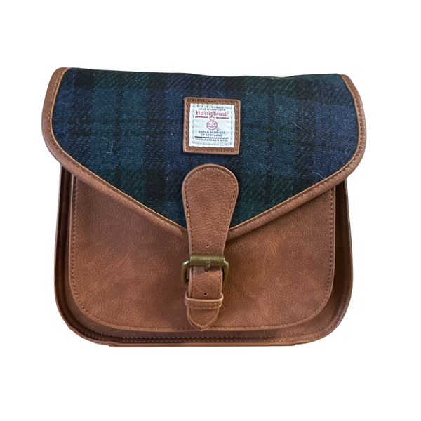 Harris Tweed Large Saddle Bag 8320