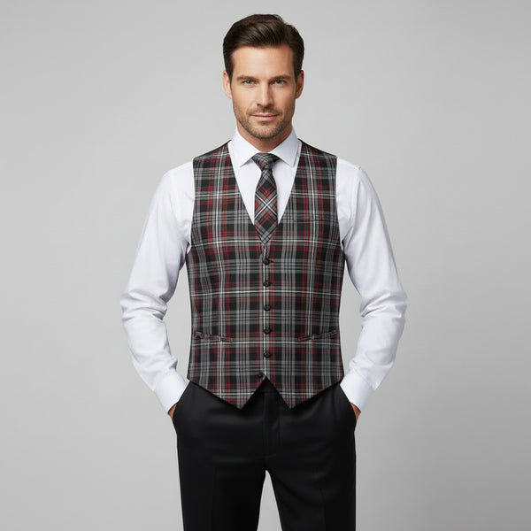 Aluld Lang syne tartan Waistcoat 1
