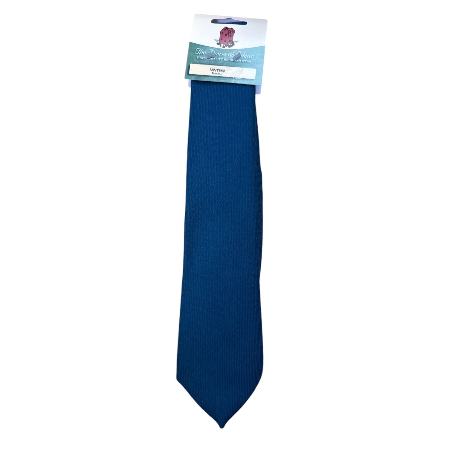 Ancient Blue Wool Tie by House of Edgar